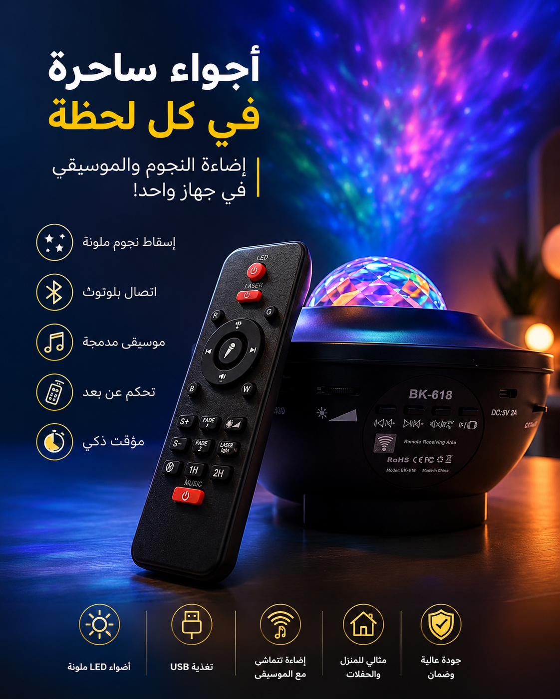 Projector BK-618